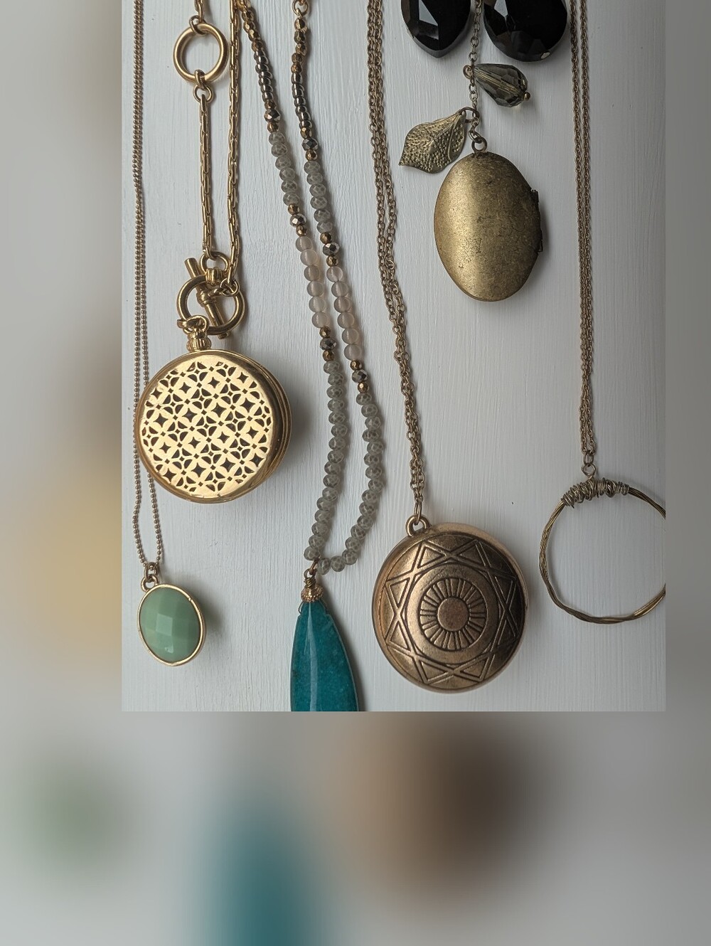 Boutique Mixed Long Pendant Necklace Lot - Picture 8 of 8